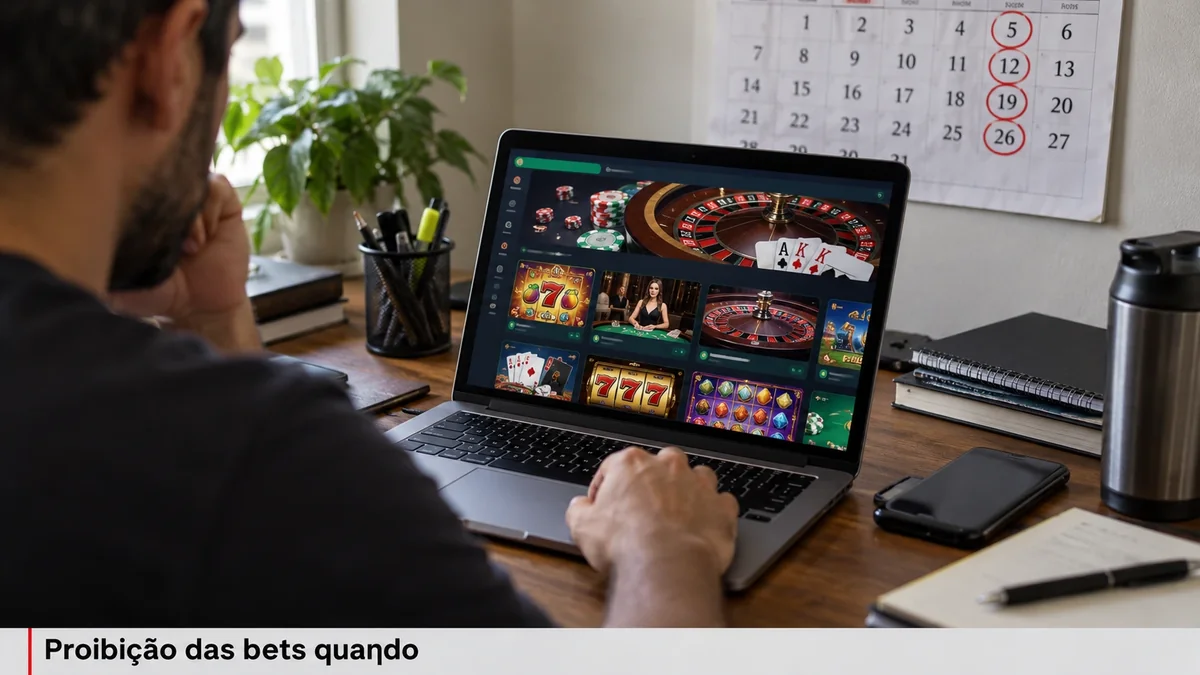 Proibição das bets quando? O calendário da MP 1.394/2026